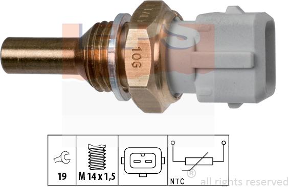 MDR EPS-1830 126 - Coolant temperature Sensor car-mod.net