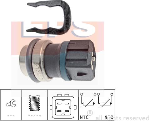 MDR EPS-1830 172 - Coolant temperature Sensor car-mod.net