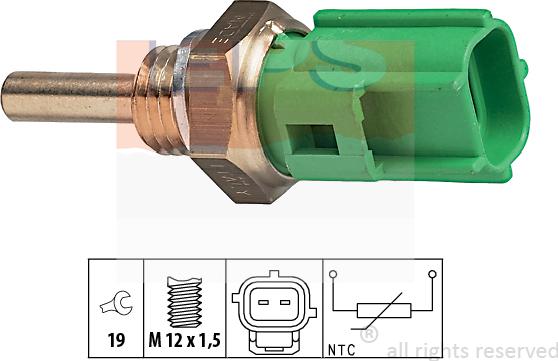 MDR EPS-1830 177 - Coolant temperature Sensor car-mod.net