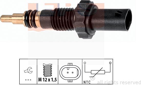MDR EPS-1830 348 - Coolant temperature Sensor car-mod.net