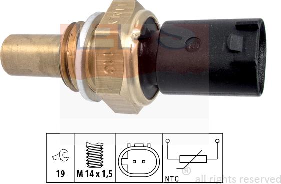 MDR EPS-1830 350 - Coolant temperature Sensor car-mod.net
