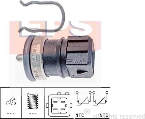 MDR EPS-1830 251 - Coolant temperature Sensor car-mod.net