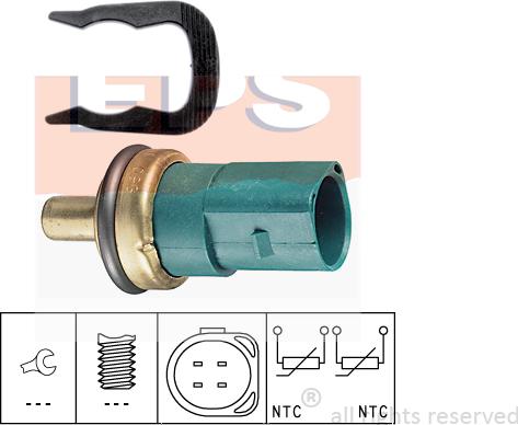 MDR EPS-1830 258 - Coolant temperature Sensor car-mod.net