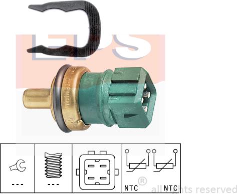 MDR EPS-1830 260 - Coolant temperature Sensor car-mod.net