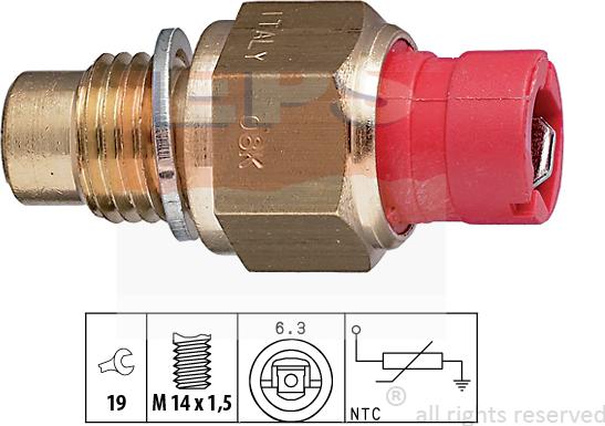 MDR EPS-1830 267 - Sensor, oil temperature car-mod.net