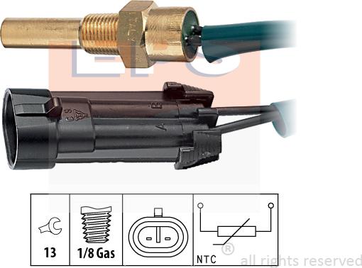 MDR EPS-1830 280 - Coolant temperature Sensor car-mod.net
