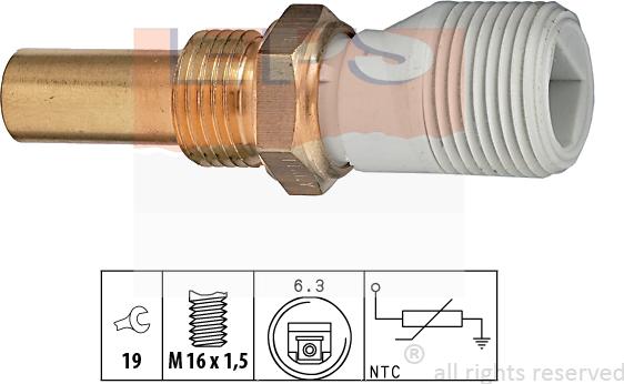 MDR EPS-1830 238 - Coolant temperature Sensor car-mod.net