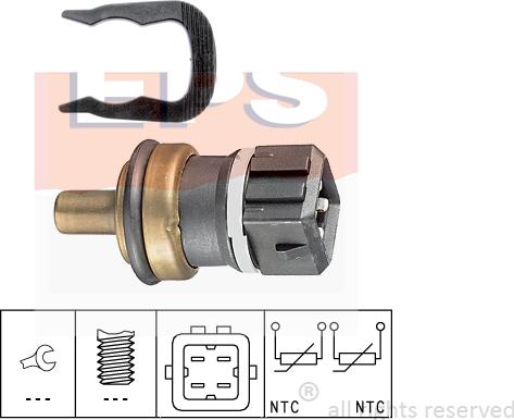 MDR EPS-1830 232 - Coolant temperature Sensor car-mod.net
