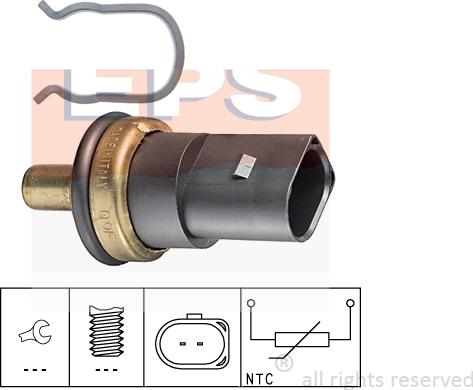 MDR EPS-1830 278 - Coolant temperature Sensor car-mod.net