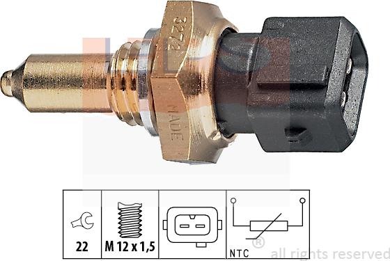 MDR EPS-1830 272 - Coolant temperature Sensor car-mod.net