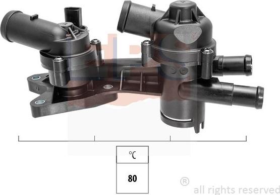 MDR EPS-1879 954KK - Coolant thermostat / housing car-mod.net