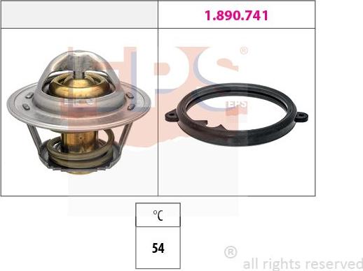 MDR EPS-1879 972 - Coolant thermostat / housing car-mod.net