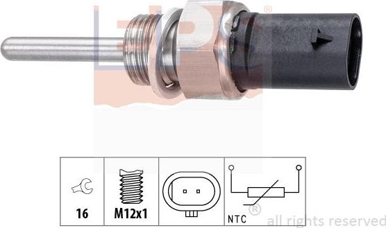 MDR EPS-1220 258 - Sensor of exhaust gas Temperature car-mod.net
