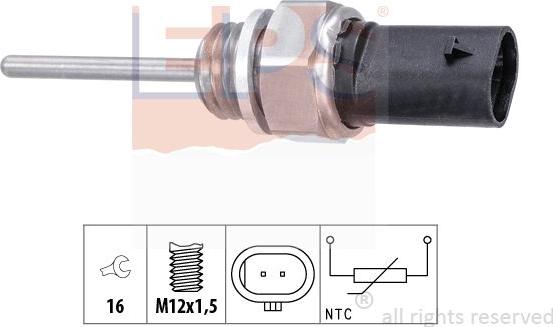 MDR EPS-1220 257 - Sensor of exhaust gas Temperature car-mod.net
