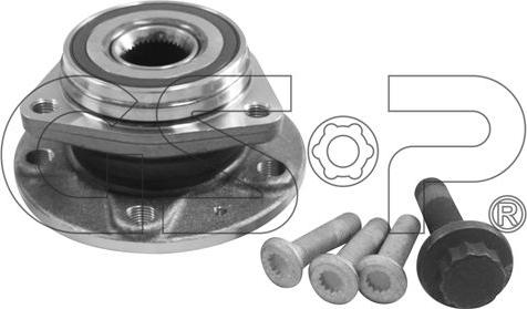 MDR GSP-9336022K - Bearing Kit, wheel hub car-mod.net