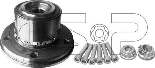 MDR GSP-9338001K - Bearing Kit, wheel hub car-mod.net