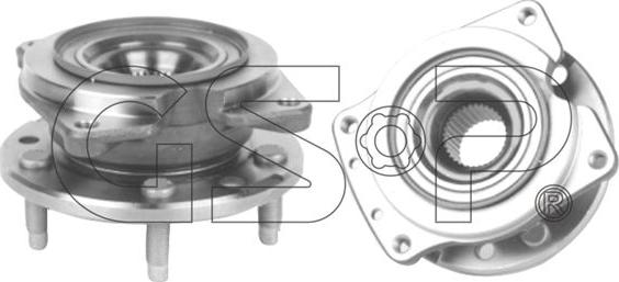 MDR GSP-9333010 - Bearing Kit, wheel hub car-mod.net