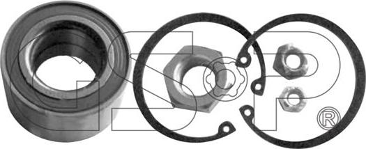MDR GSP-GK0593 - Bearing Kit, wheel hub car-mod.net
