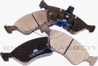 MDR MFP-2282 - Brake Pad Set, disc brake car-mod.net