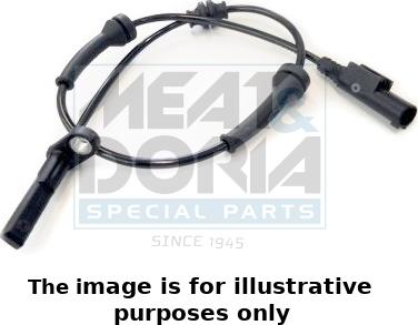 Meat & Doria 90523E - ABS sensor, wheel speed car-mod.net