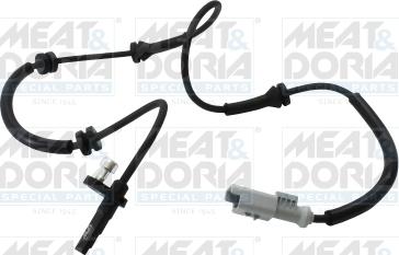 Meat & Doria 901222 - ABS sensor, wheel speed car-mod.net