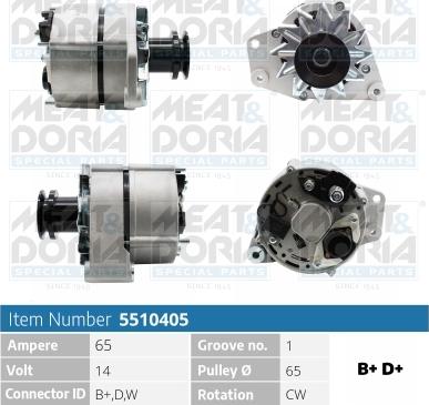 Meat & Doria 5510405 - Alternator car-mod.net