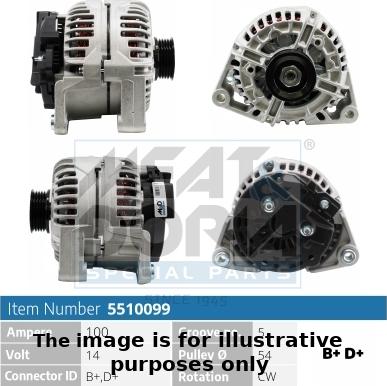 Meat & Doria 5510099G - Alternator car-mod.net