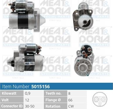 Meat & Doria 5015156 - Starter car-mod.net