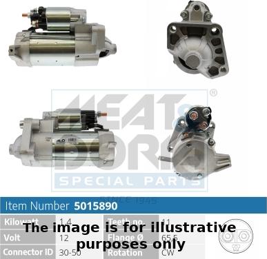Meat & Doria 5015890G - Starter car-mod.net