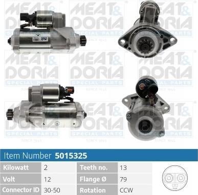 Meat & Doria 5015325 - Starter car-mod.net