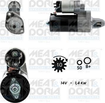Meat & Doria 5010450G - Starter car-mod.net