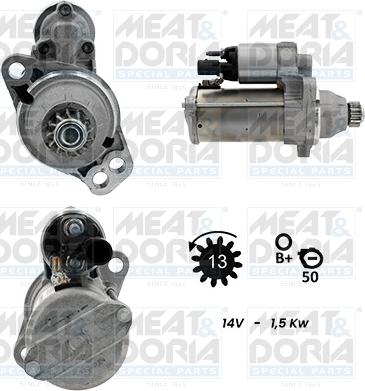 Meat & Doria 5010471G - Starter car-mod.net