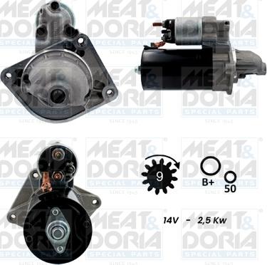 Meat & Doria 5010041G - Starter car-mod.net