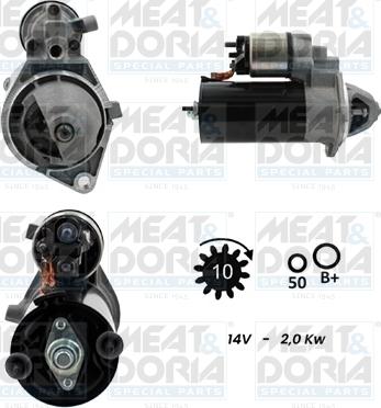 Meat & Doria 5010011G - Starter car-mod.net