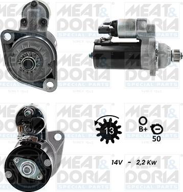 Meat & Doria 5010312G - Starter car-mod.net