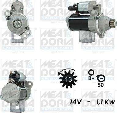 Meat & Doria 5010382G - Starter car-mod.net