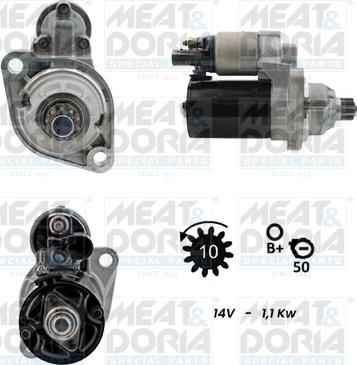 Meat & Doria 5010268G - Starter car-mod.net
