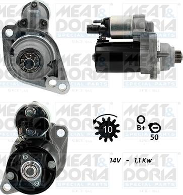 Meat & Doria 5010277G - Starter car-mod.net