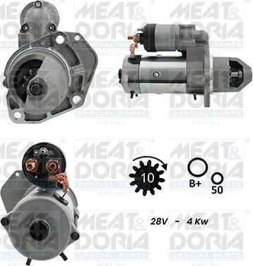 Meat & Doria 5110047G - Starter car-mod.net