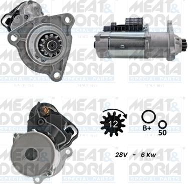 Meat & Doria 5110078G - Starter car-mod.net