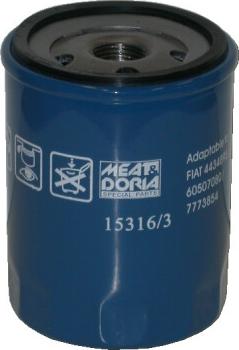 Meat & Doria 15316/3 - Oil Filter car-mod.net