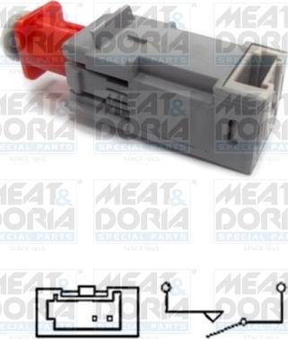Meat & Doria 35066 - Brake Light Switch / Clutch car-mod.net