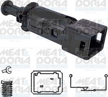 Meat & Doria 35032 - Brake Light Switch / Clutch car-mod.net