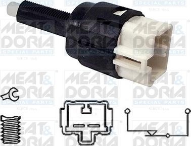 Meat & Doria 35117 - Brake Light Switch / Clutch car-mod.net
