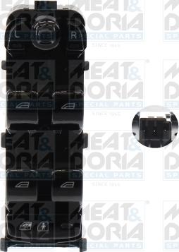 Meat & Doria 26661 - Switch, window regulator car-mod.net