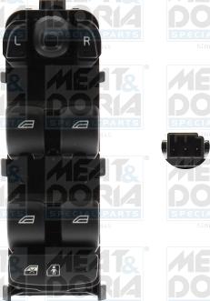 Meat & Doria 26667 - Switch, window regulator car-mod.net