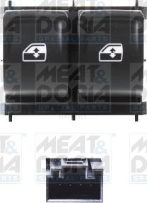 Meat & Doria 26639 - Switch, window regulator car-mod.net