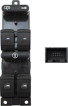 Meat & Doria 26140 - Switch, window regulator car-mod.net