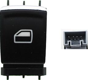 Meat & Doria 26163 - Switch, window regulator car-mod.net
