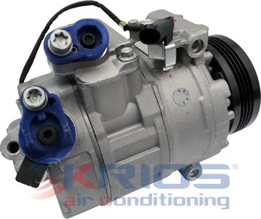 Meat & Doria K15124A - Compressor, air conditioning car-mod.net
